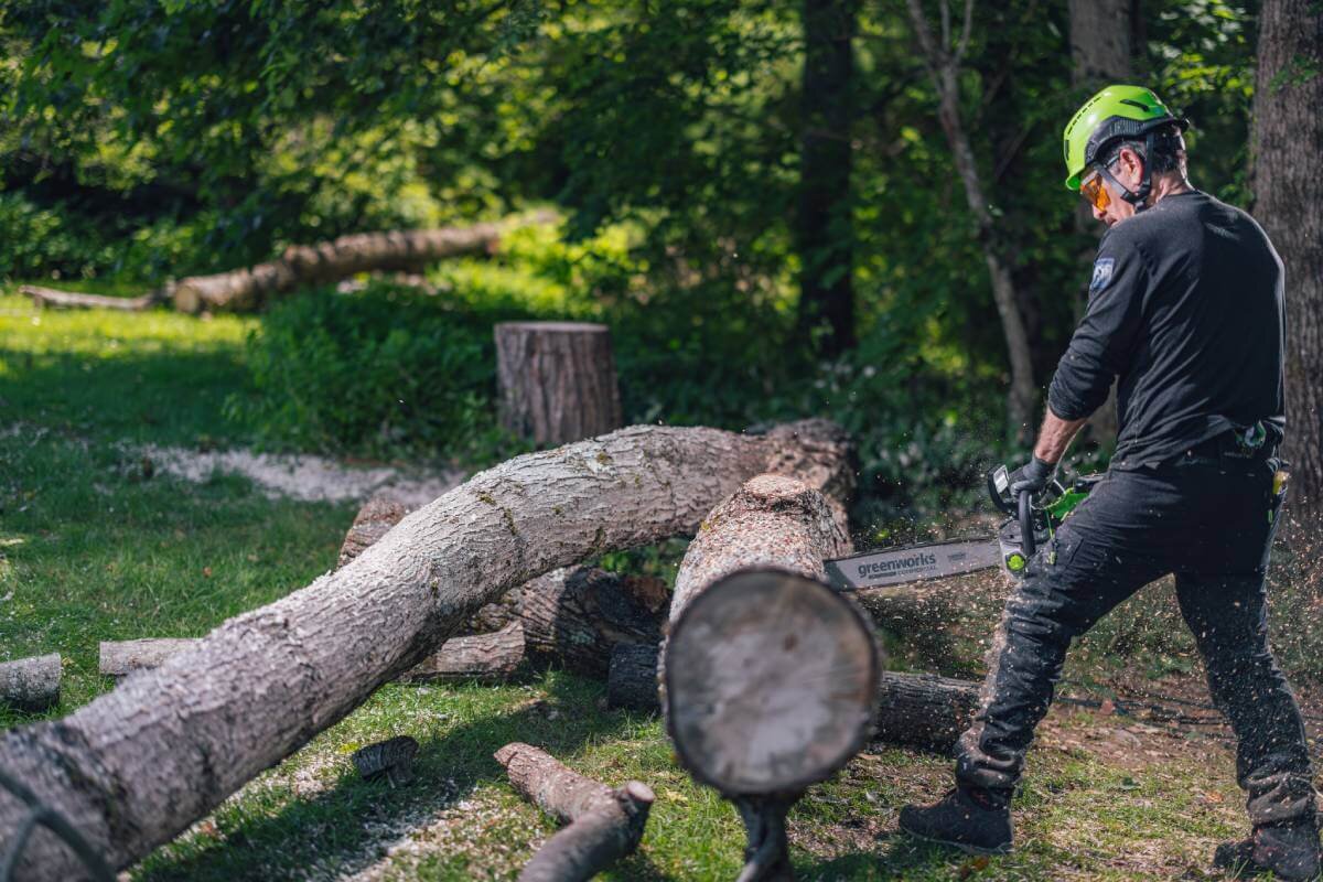 Пила цепная аккумуляторная GREENWORKS OCS600 (2009607) [82В, без акб и з/у]