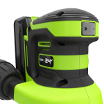 Шлифмашина эксцентриковая (орбитальная) аккумуляторная GREENWORKS (3100907CUA)