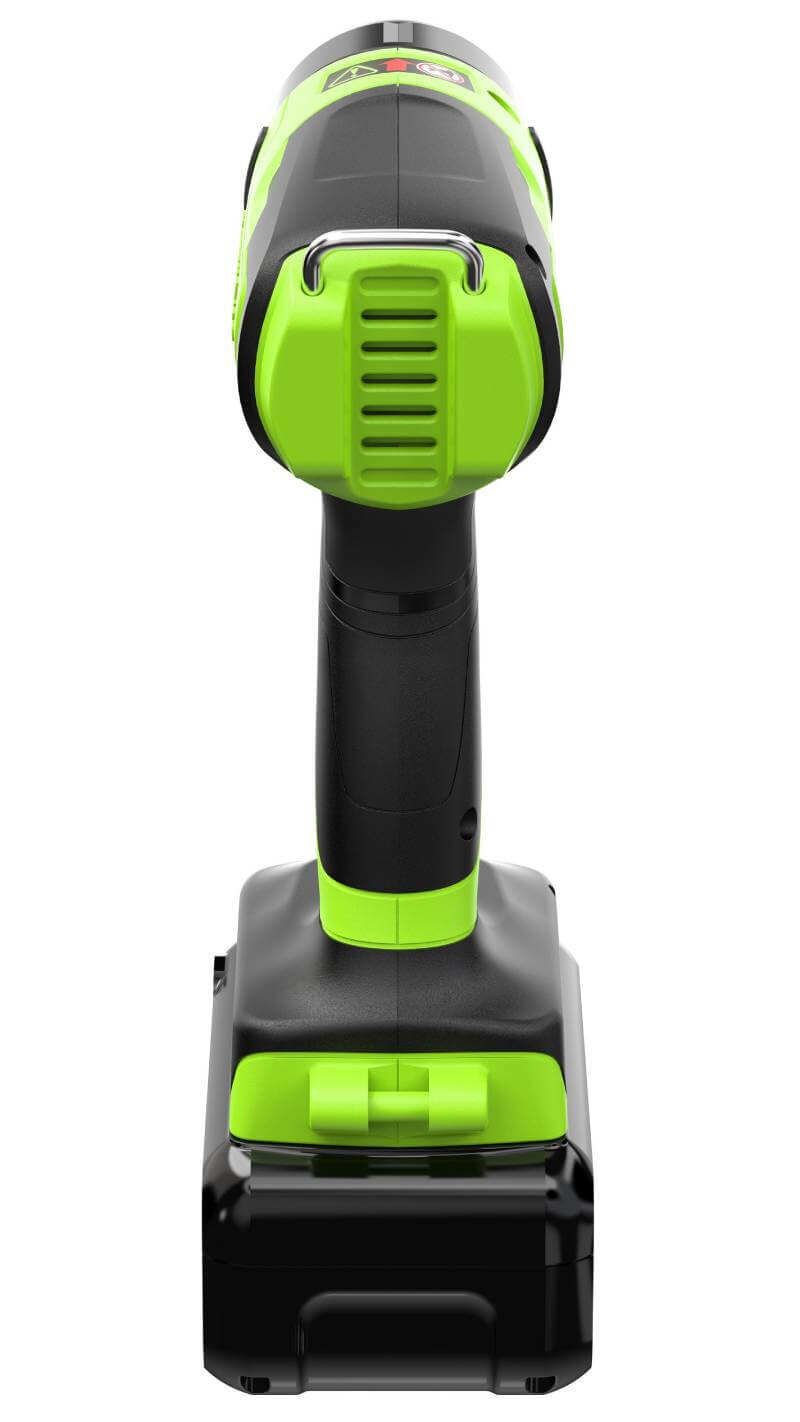 Фен строительный аккумуляторный (термофен) GREENWORKS G24HG (3400207CUB)