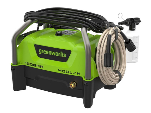 Мойка высокого давления GREENWORKS PW3130 (PW3130A1)