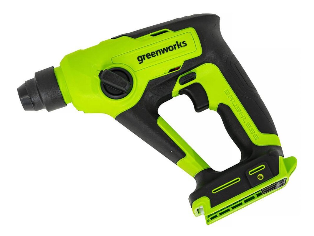 Перфоратор аккумуляторный GREENWORKS GD24SDS1 (3803107UA)