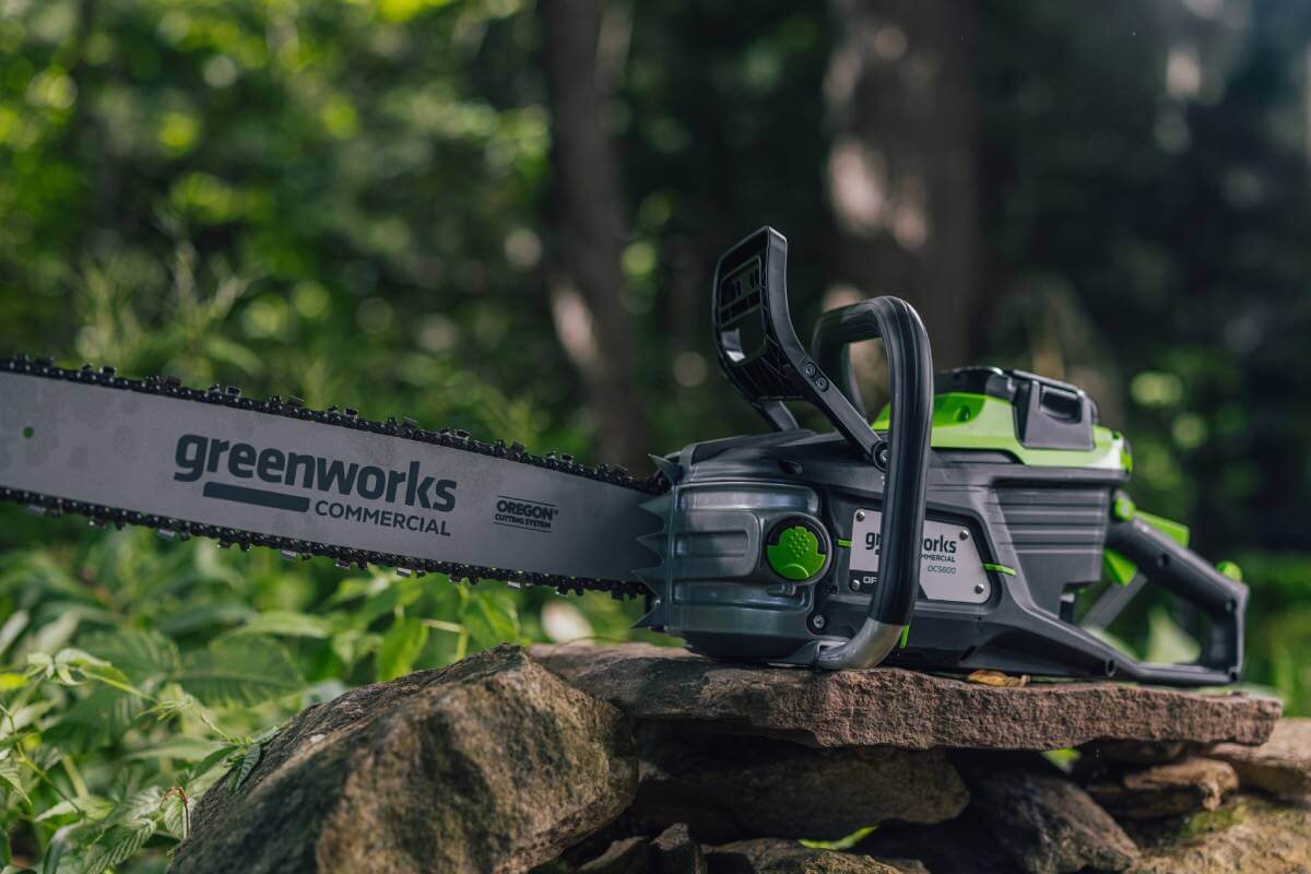 Пила цепная аккумуляторная GREENWORKS OCS600 (2009607) [82В, без акб и з/у]