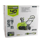 Снегоуборщик аккумуляторный GREENWORKS GD40STK5 (2600007UG)