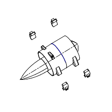 Мотор в сборе Greenworks RA361001816B для G82B5