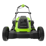 Газонокосилка аккумуляторная GREENWORKS G24X2LM411 (2520907UD) [2х24В, 2х4.0 Ач, з/у]