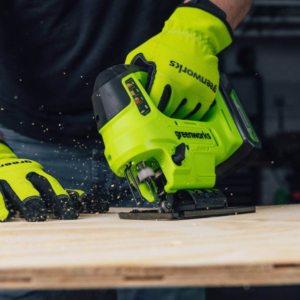 Лобзик аккумуляторный GREENWORKS GD24JS90 (3601707CUA)