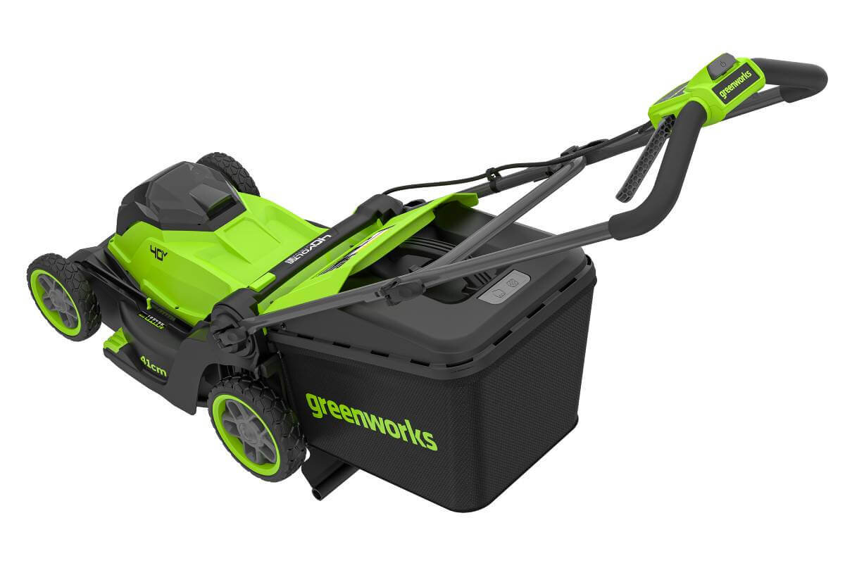 Газонокосилка аккумуляторная GREENWORKS GD40LM411 (2521007) [40В, без акб и з/у]