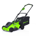 Газонокосилка аккумуляторная GREENWORKS GD40LM16XK4 (2517907UB)