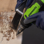 Фен строительный аккумуляторный (термофен) GREENWORKS G24HG (3400207CUB)