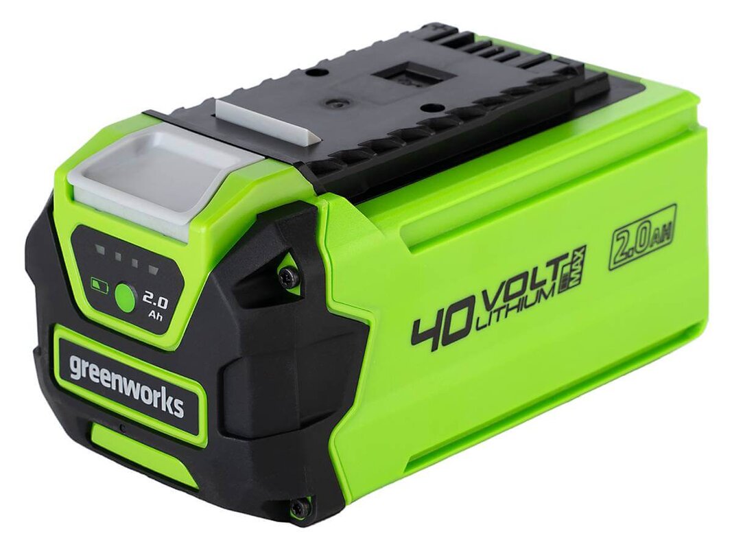 Аккумулятор GREENWORKS G40USB2 40.0V 2.0Ah Li-Ion (2939407)