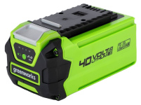 Аккумулятор GREENWORKS G40USB2 40.0V 2.0Ah Li-Ion (2939407)