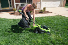 Газонокосилка аккумуляторная GREENWORKS G24LM32K2 (2509607)