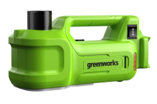 Домкрат аккумуляторный 3т GREENWORKS G24Jacks (3401407)