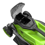 Газонокосилка аккумуляторная GREENWORKS GD24X2LM361 (2520707) [2х24В, без акб и з/у]