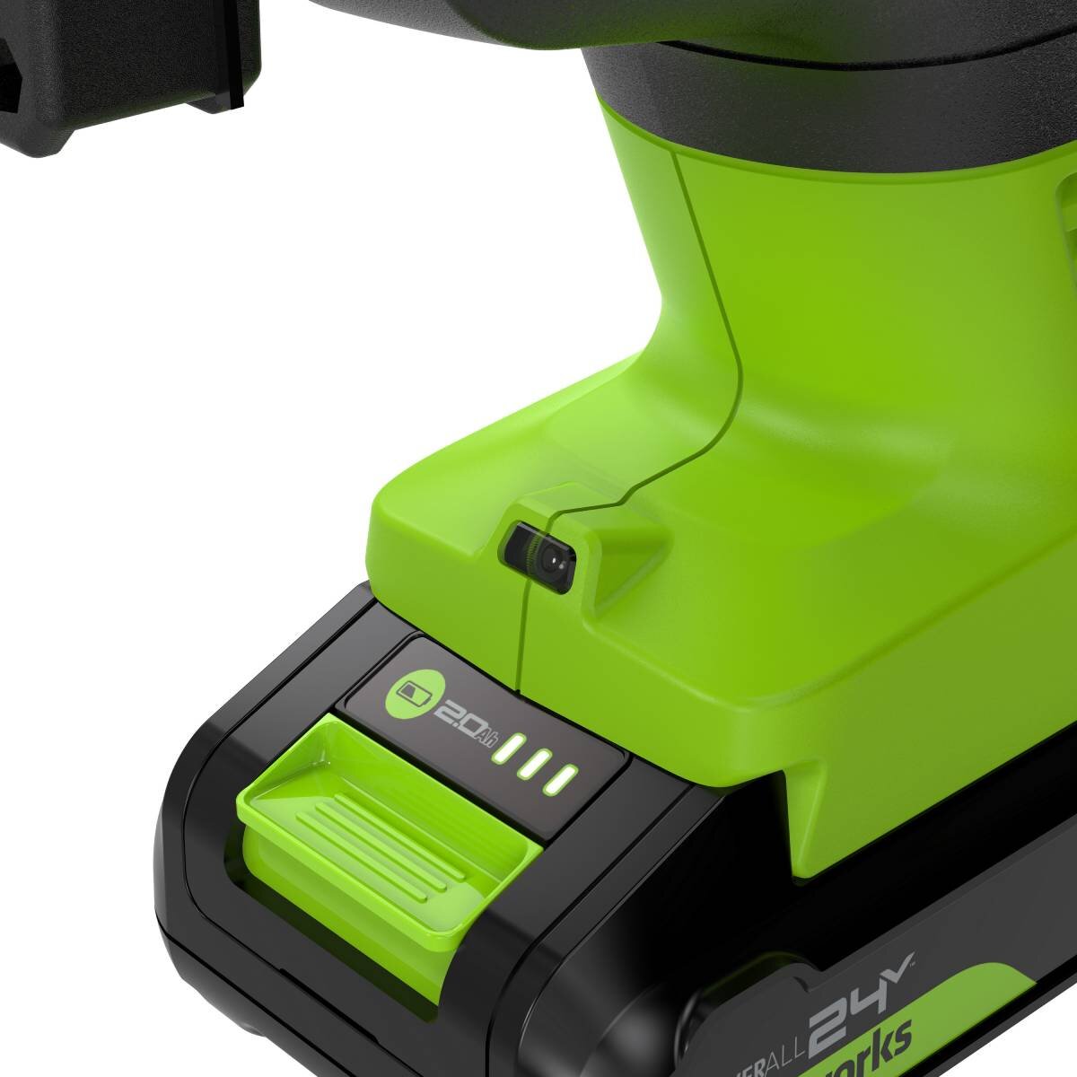 Перфоратор аккумуляторный GREENWORKS GD24SDS2 (3803007CUA)