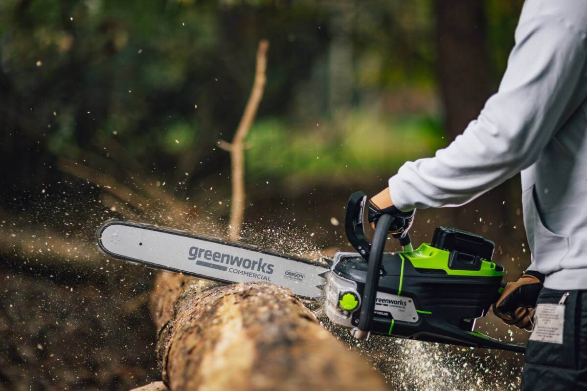 Пила цепная аккумуляторная GREENWORKS OCS800 (2009707) [82В, без акб и з/у]