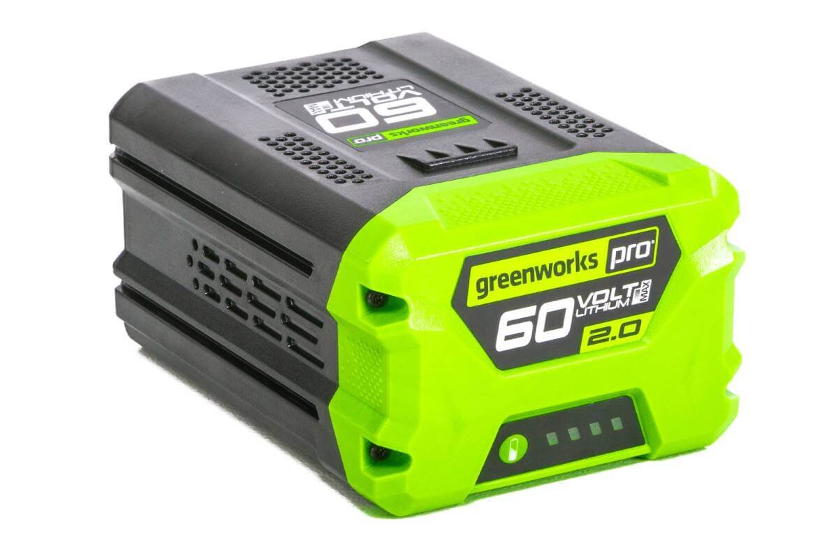 Аккумулятор GREENWORKS G60B2 60.0V 2.0Ah Li-Ion (2918307)