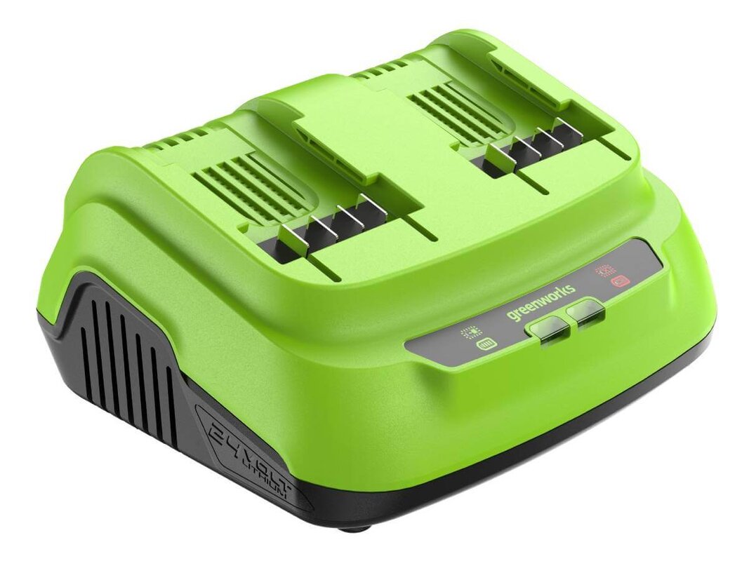 Зарядное устройство для аккумуляторов GREENWORKS G24X2C8 для Li-ion 24V (2958807)