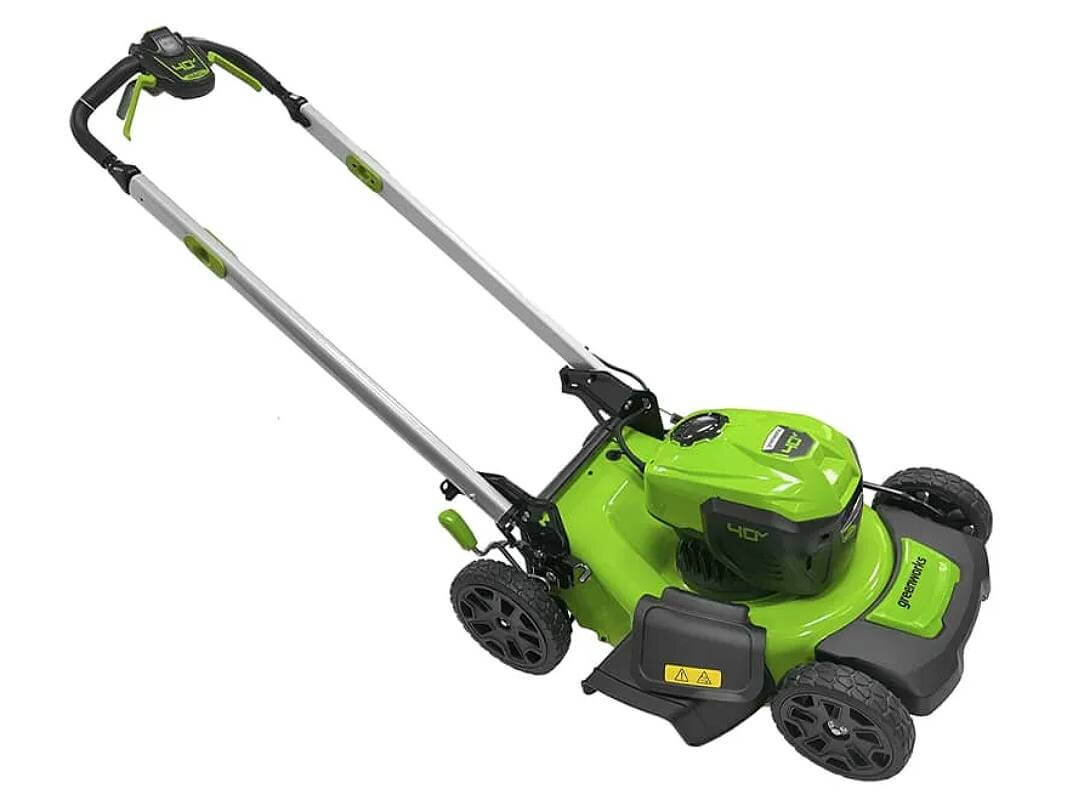 Газонокосилка аккумуляторная самоходная GREENWORKS GD40LM48SP (2517407UH) [40В, 1х8.0 Ач, з/у]