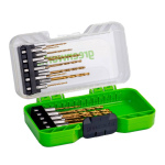 Набор сверл по металлу 1,5-8 мм GREENWORKS 22 шт. (2943907)