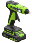 Пистолет термоклеевой аккумуляторный GREENWORKS G24GLG (3502207CUA)