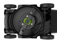 Газонокосилка аккумуляторная GREENWORKS GD40LM411 (2521007) [40В, без акб и з/у]