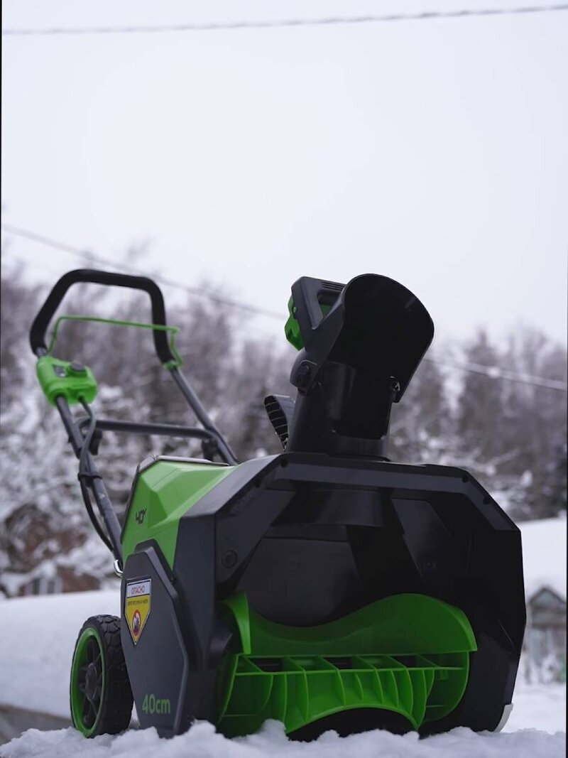 Снегоуборщик аккумуляторный GREENWORKS GD40ST40 без АКБ и ЗУ (2603607)