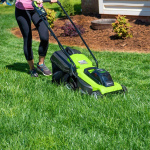 Газонокосилка аккумуляторная GREENWORKS G24LM32K2 (2509607)