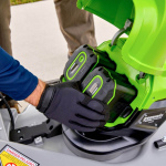 Газонокосилка аккумуляторная GREENWORKS LM221S (2519407) [82В, без АКБ и ЗУ]