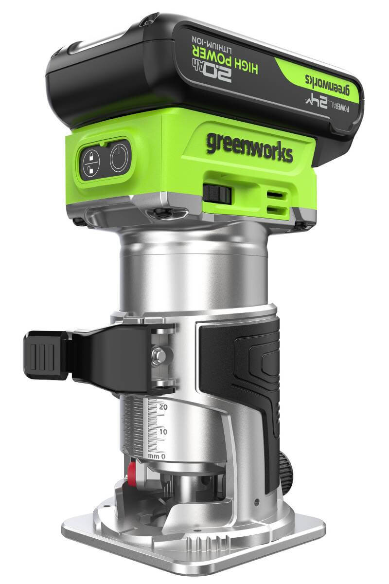 Фрезер аккумуляторный GREENWORKS G24RO (3502507CUA)