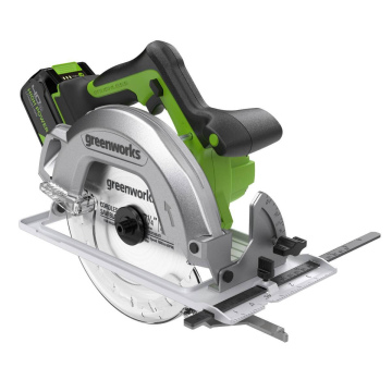 Пила дисковая аккумуляторная GREENWORKS GD24CS (1500907CUB)