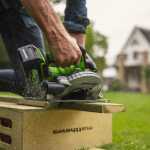 Пила дисковая аккумуляторная GREENWORKS GD24CS без АКБ и ЗУ (1500907)