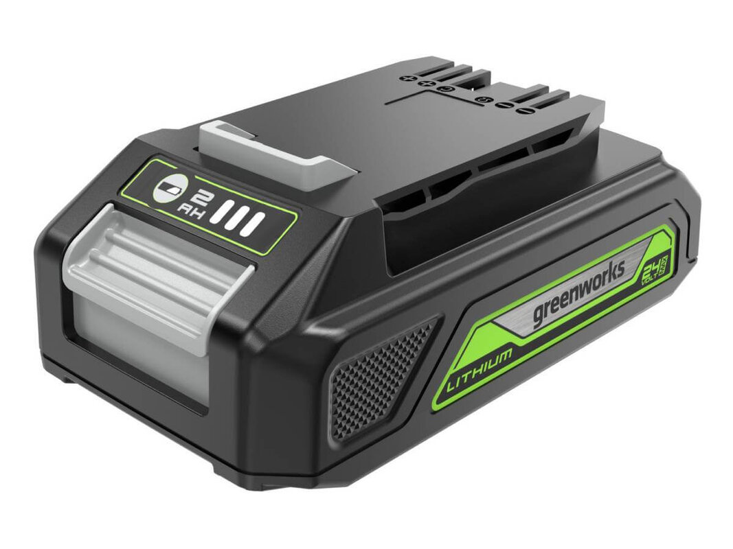 Триммер аккумуляторный GREENWORKS G24L(S)T25K2 (2113307SA) [24В, 1х2.0 Ач, з/у]