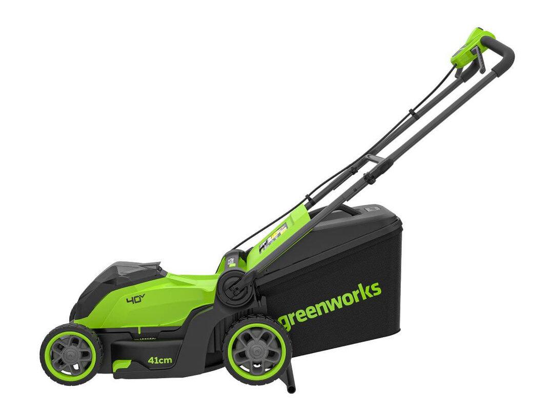 Газонокосилка аккумуляторная GREENWORKS GD40LM411 (2521007) [40В, без акб и з/у]