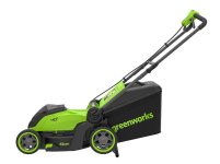 Газонокосилка аккумуляторная GREENWORKS GD40LM411 (2521007) [40В, без акб и з/у]