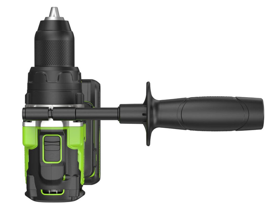 Дрель-шуруповерт ударный Greenworks GD24DD140 Anti-kickback (3707607CUD) [24В, 2х4.0 Ач, бесщеточный, кейс]