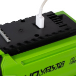 Аккумулятор GREENWORKS G40USB2 40.0V 2.0Ah Li-Ion (2939407)