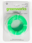 Леска триммерная GREENWORKS 2.4х30м (2950207)