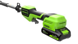 Кусторез садовый штанговый аккумуляторный GREENWORKS G24PH511 (2301907) [24В, без акб и з/у]