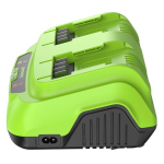 Зарядное устройство для аккумуляторов GREENWORKS G24X2C8 для Li-ion 24V (2958807)