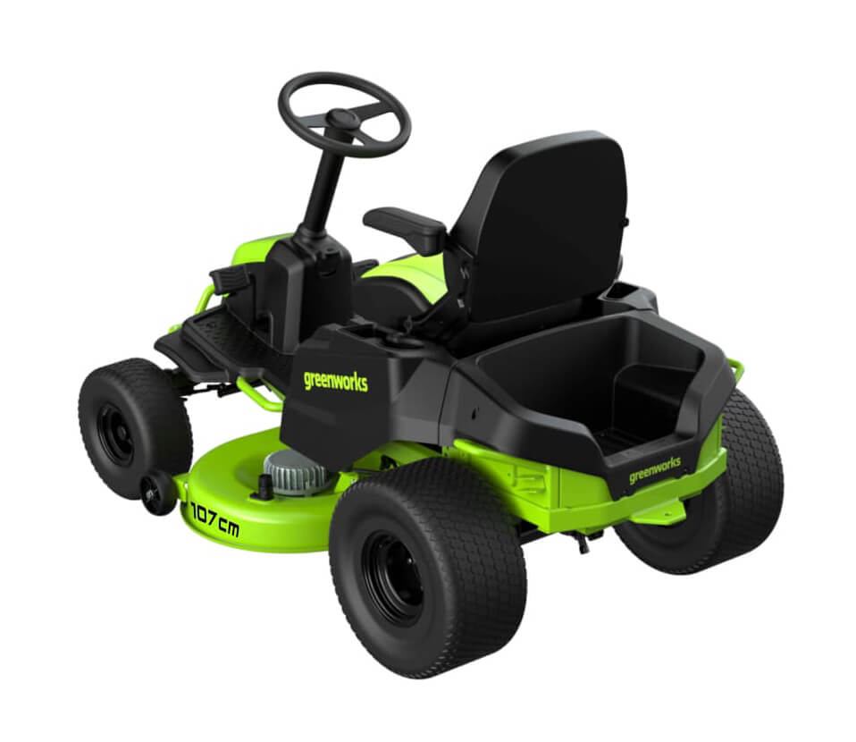 Райдер садовый аккуммуляторный GREENWORKS CrossoverT GC82LT107 82V без АКБ и ЗУ (7404507)