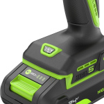 Дрель-шуруповерт Greenworks DD560 Anti-kickback (3708407CUA) [24В, 1х2.0 Ач, бесщеточный, кейс]