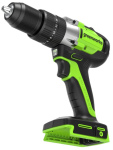 Шуруповерт ударный Greenworks GD24DD60 (3704107) [24В, 1х2 Ач, бесщеточный, картон]