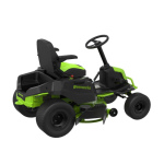 Райдер садовый аккуммуляторный GREENWORKS 82V Crossover-T GC82LT107 (7404507SET)