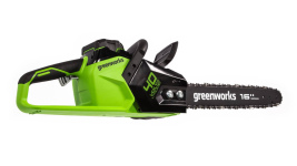 Пила цепная аккумуляторная GREENWORKS GD40CS18 (2005807UH) [40В, 1х8.0 Ач, з/у]