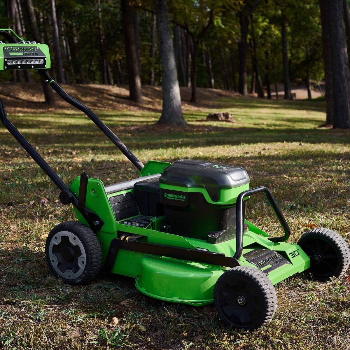 Газонокосилка аккумуляторная GREENWORKS (2519207) [82В, без акб и з/у]