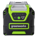 Аккумулятор GREENWORKS G40USB2 40.0V 2.0Ah Li-Ion (2939407)
