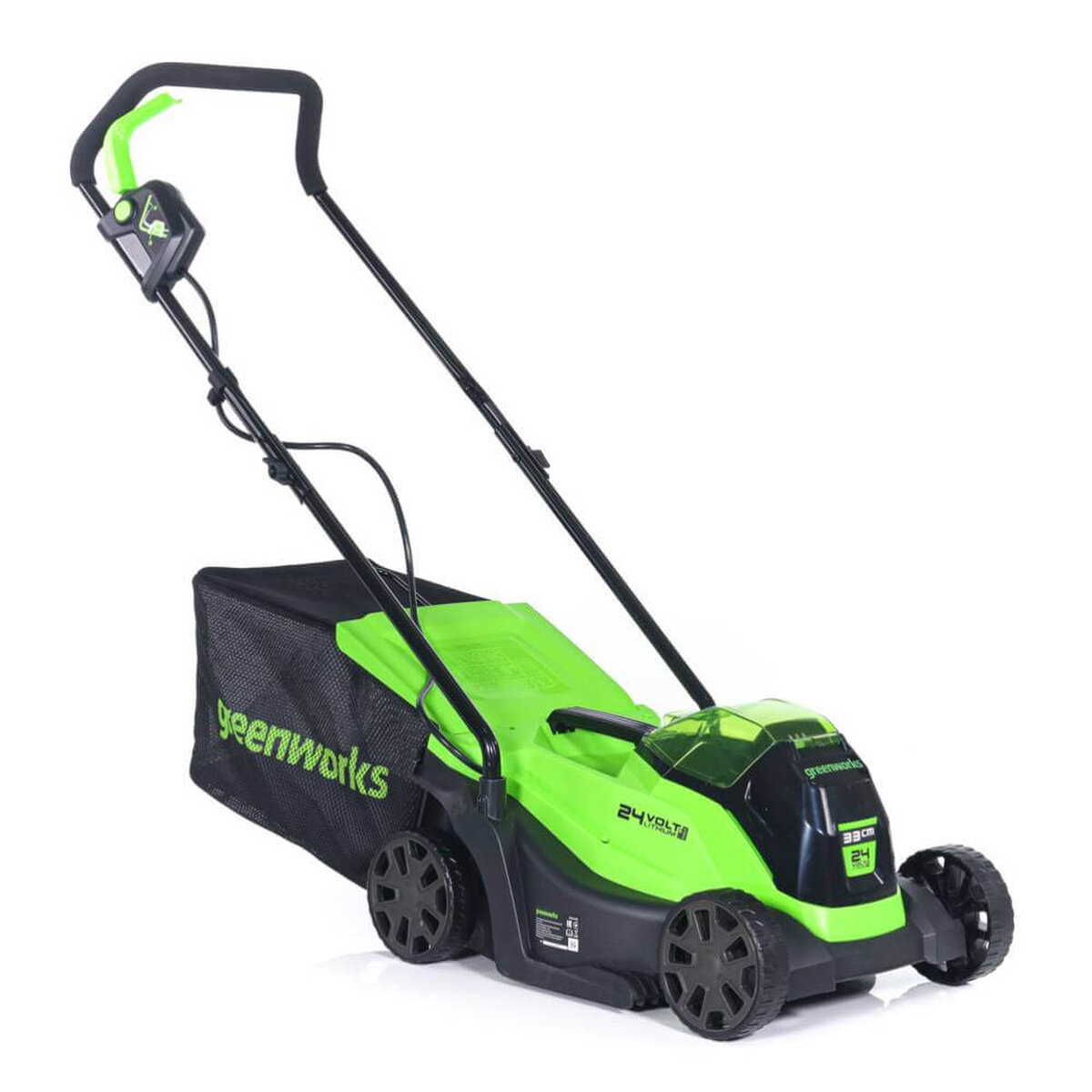 Газонокосилка аккумуляторная GREENWORKS GD24LM33K2 (2516107UA)