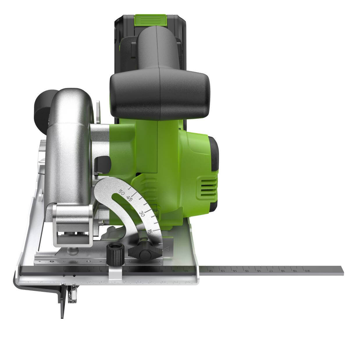 Пила дисковая аккумуляторная GREENWORKS GD24CS165 (1501607CUB)