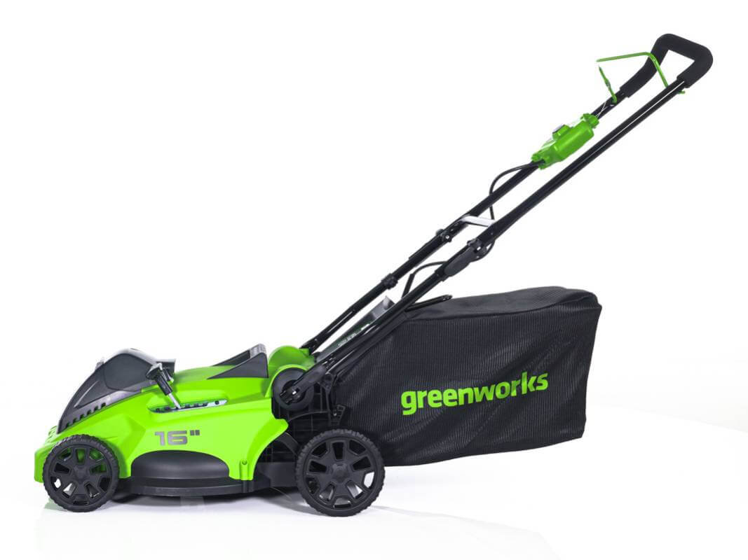 Газонокосилка аккумуляторная GREENWORKS GD40LM16X без АКБ и ЗУ (2517907)